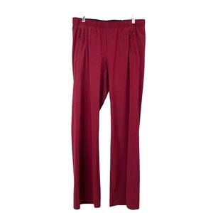 Paskho Conscious Long Haul Flight pants Size M Travel Red lightweight‎